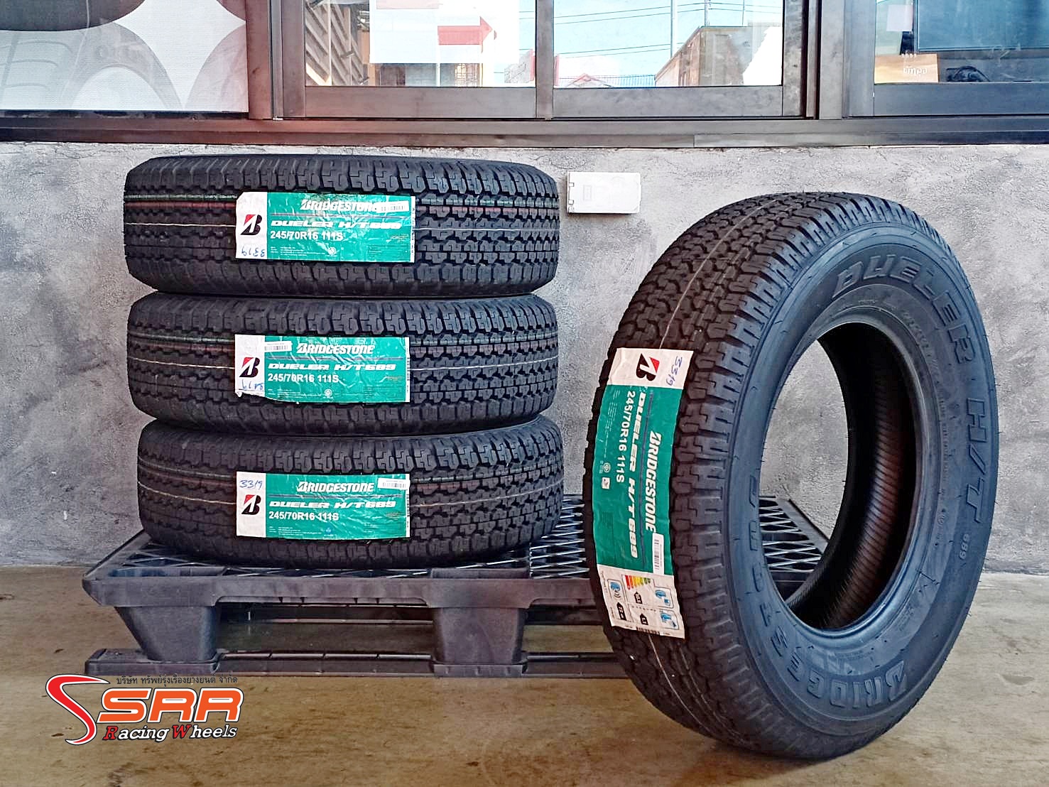 BRIDGESTONE DUELER H/T 689 245/70R16 ยางปี19 ลดราคาพิเศษ