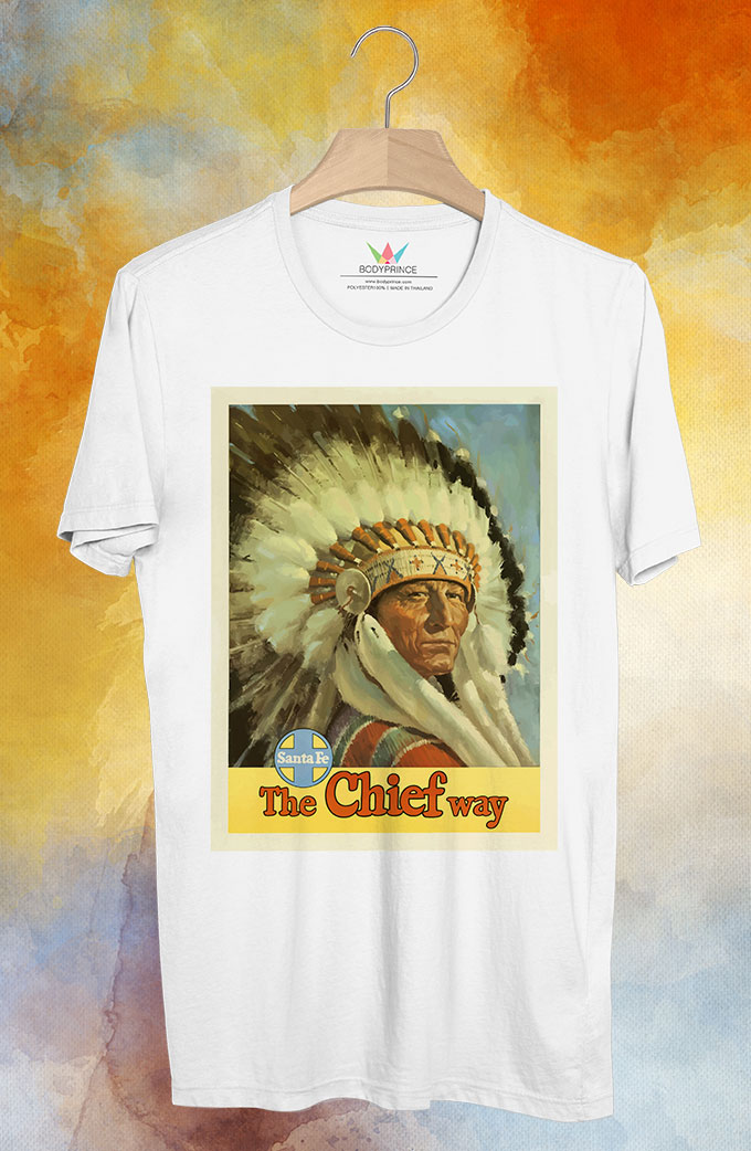 BP128 เสื้อยืด Retro City : Santa Fe