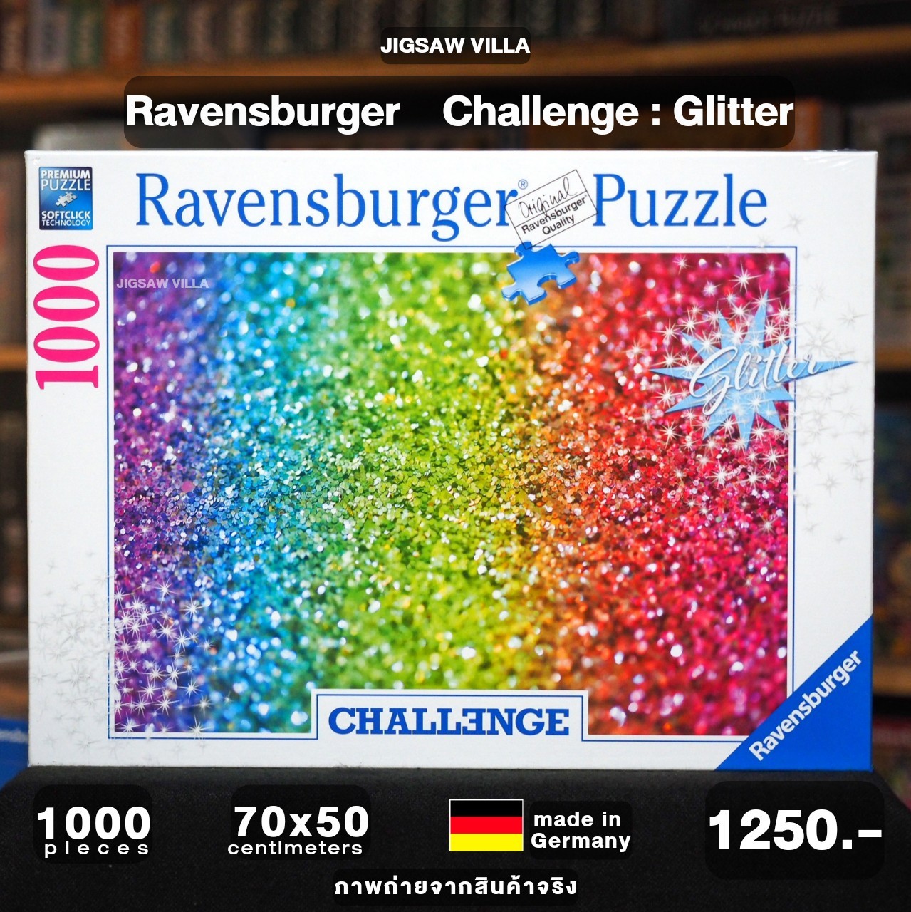 Ravensburger - Challenge Puzzle : Glitter 1000 pcs.