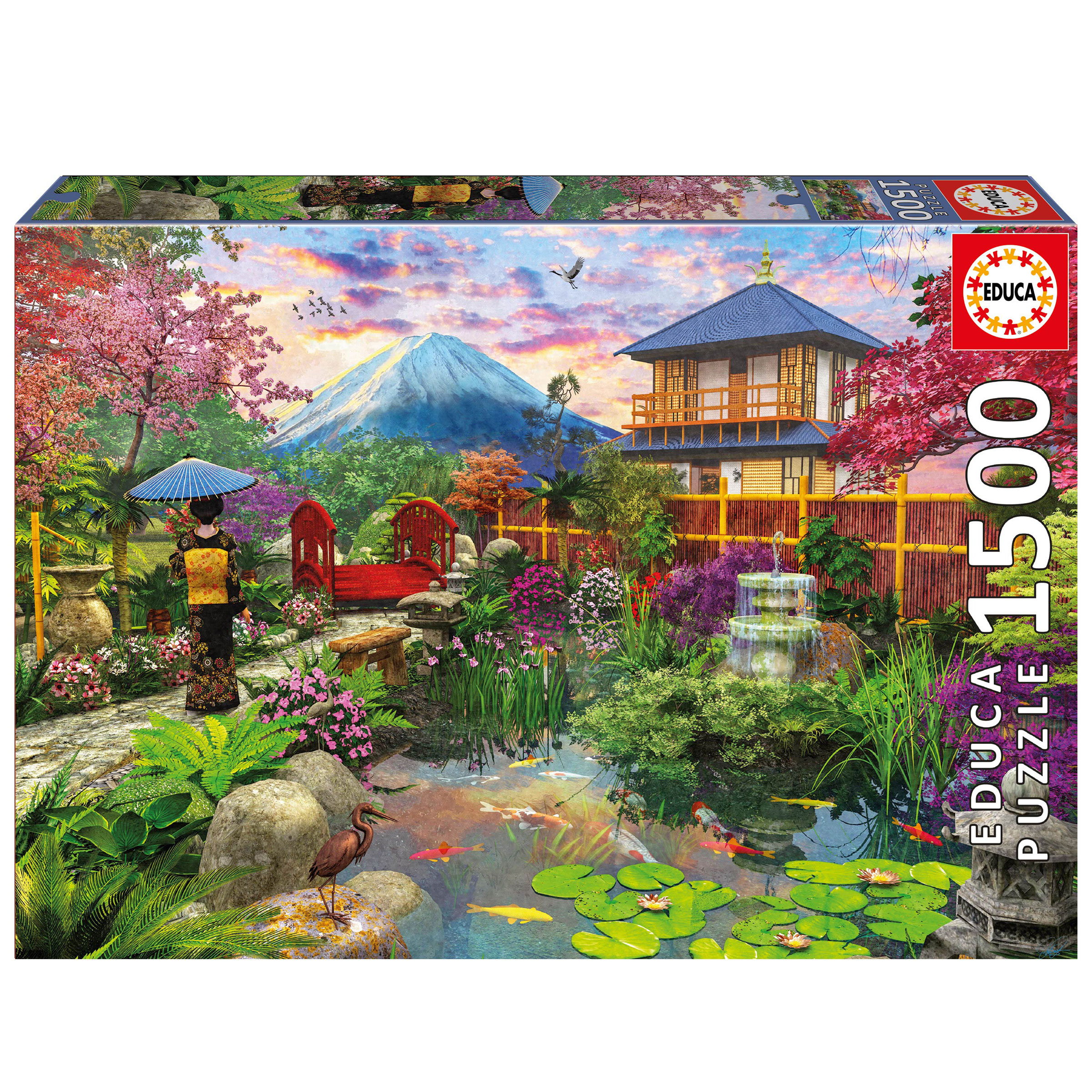 Educa - Japanese Garden by Dominic Davison 1500 pcs.