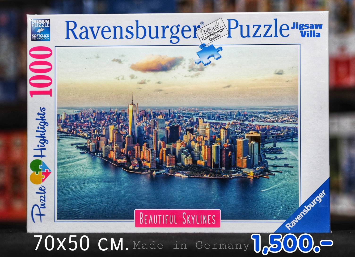 Ravensburger - Beautiful Skylines : New York 1000 pcs.