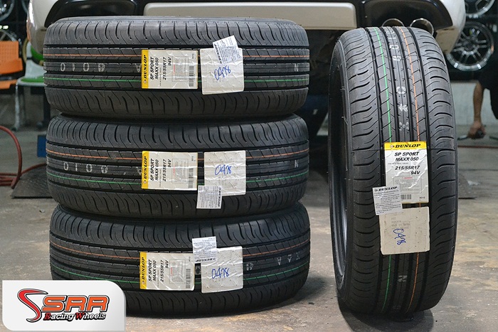 DUNLOP SP SPORT MAXX 050 215/55R17 ยางญี่ปุ่นลดราคาพิเศษ