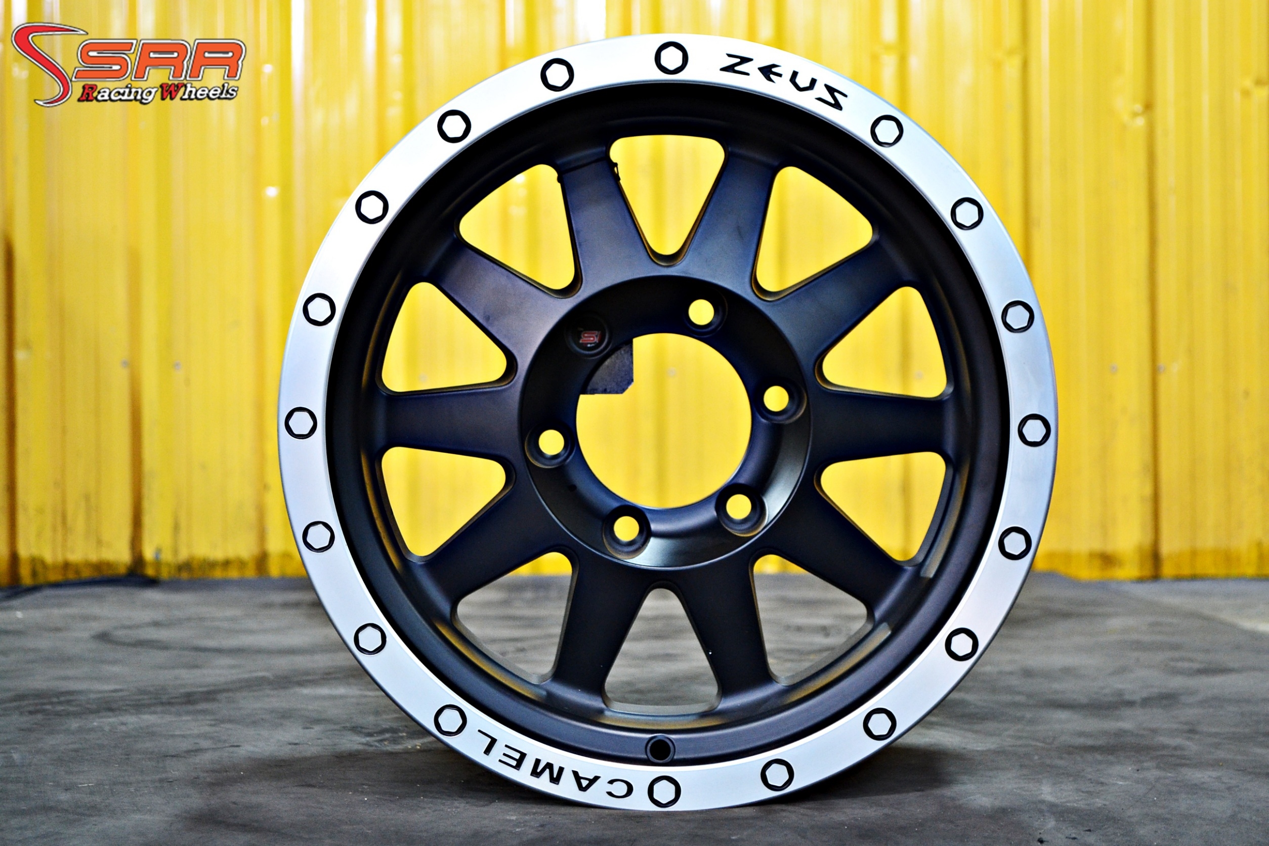 ZEUS-07 ขอบ16 นิ้ว 6x139.7 MATT BLACK / EDGE POLISH