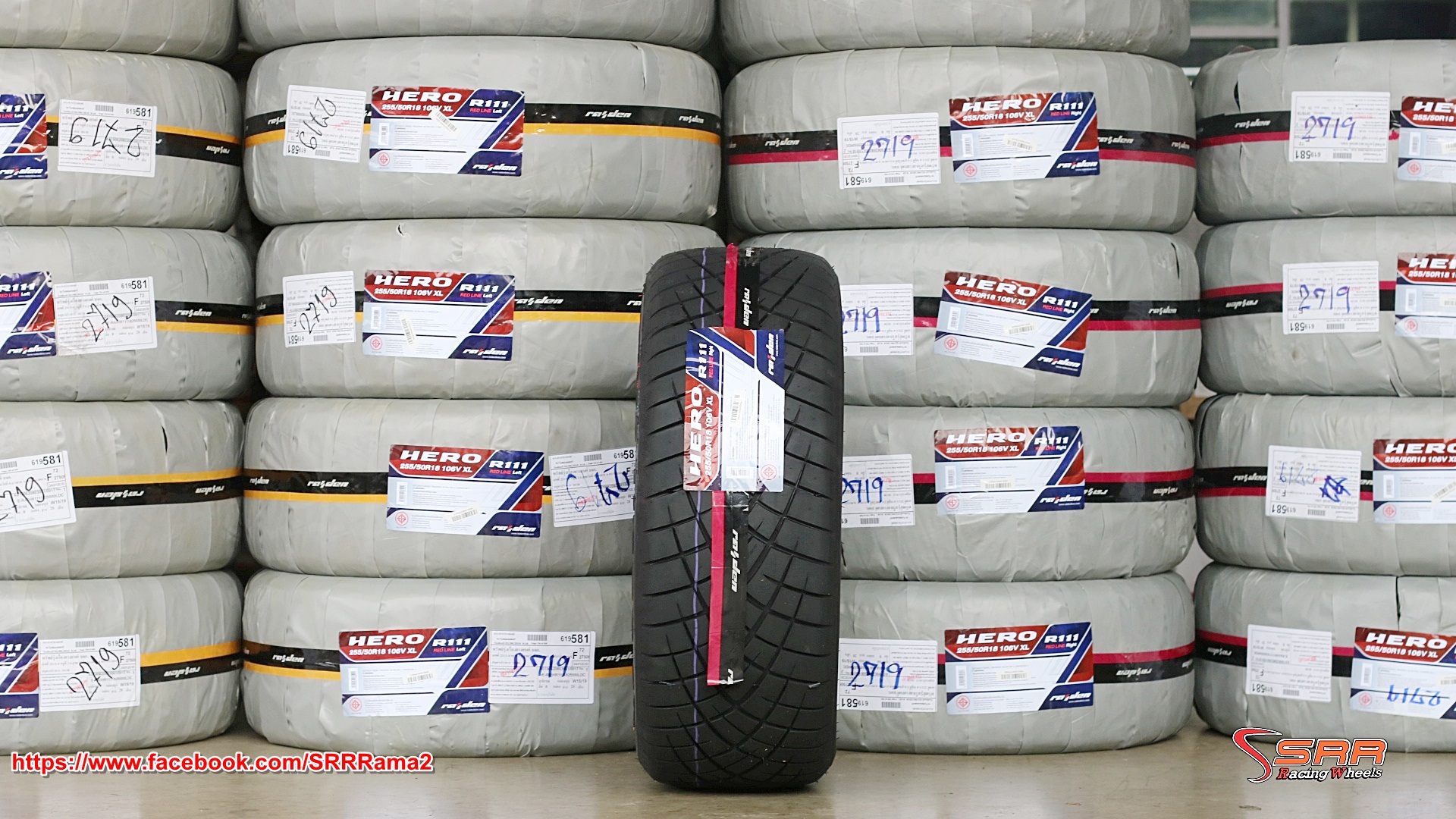RAIDEN HERO R111 255/50R18 ยางขอบแดง ลดราคาพิเศษ