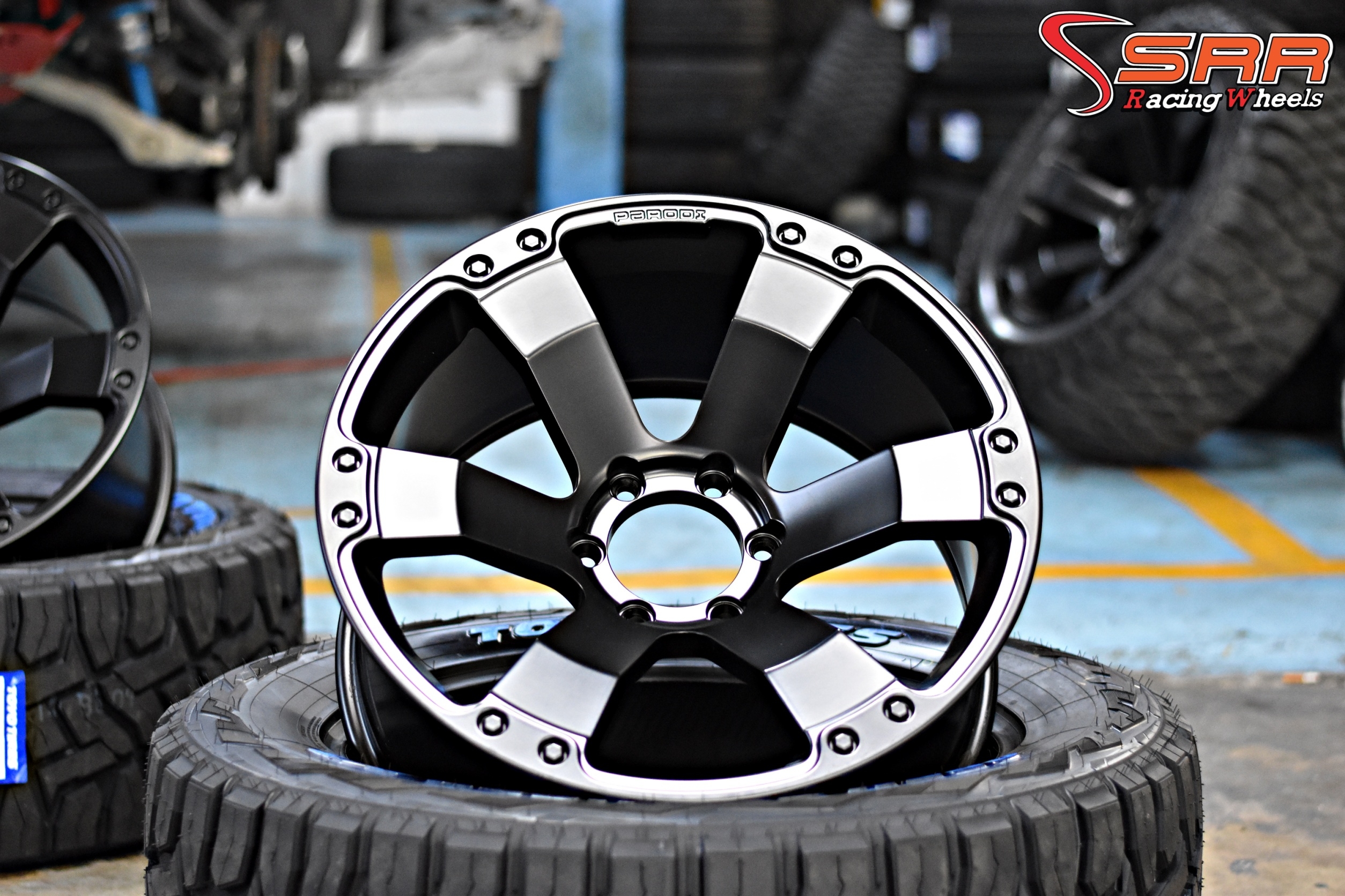 PARODI ROAR 20x9.5 6H139.7 ET10 BLACK FLAT