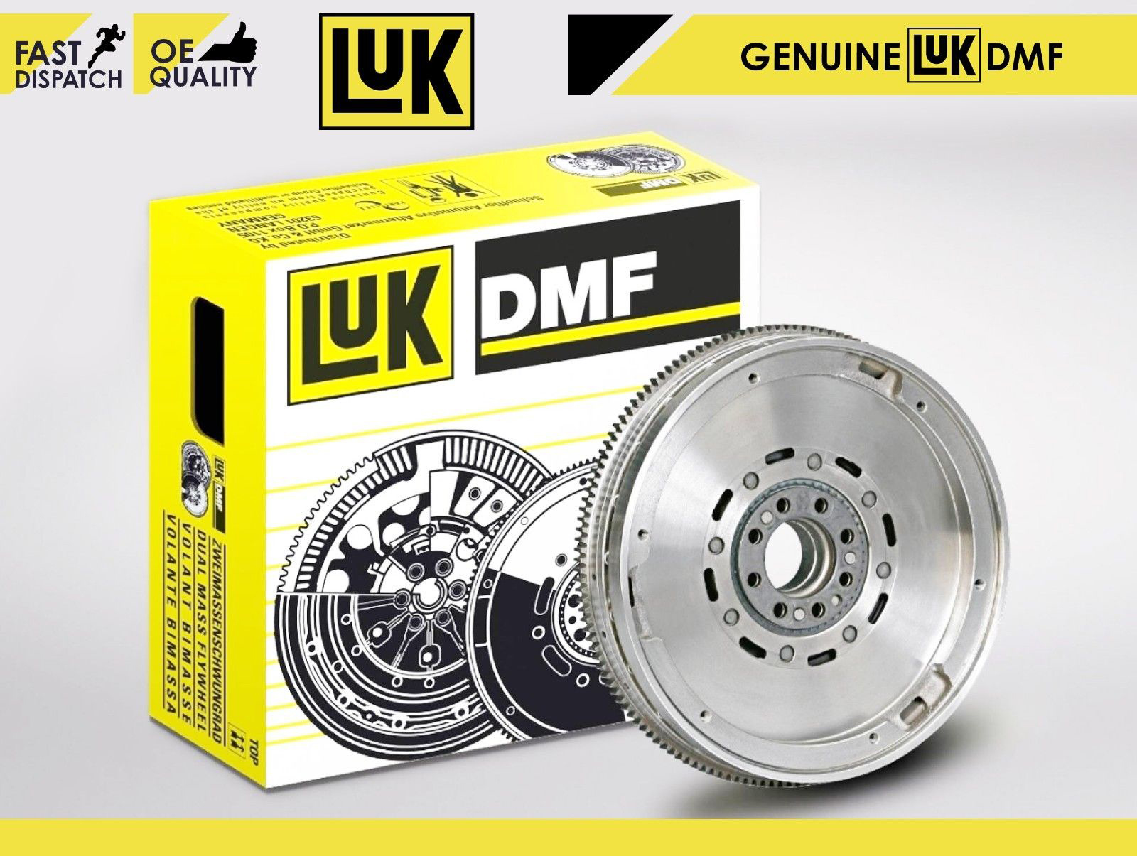 รวม-ฟลายวิน 2ชั้น LUK (Dual Mass Fly Wheel -DMF) BENZ , MINI COOPER , AUDI & VOLK SWAGEN , RANGER