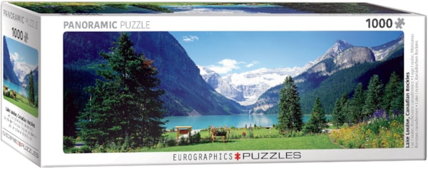 Eurographics - Lake Louise Canadian Rockies (Panorama) 1000 pcs.