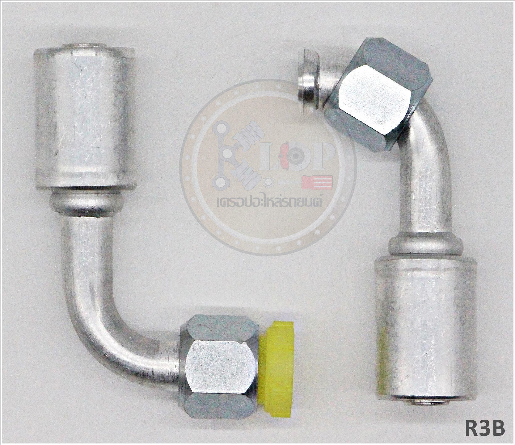 R3B พิตติ้ง 1/2นิ้ว - 90องศา เตเปอร์ R134a (ปลอกอลูมิเนียม) (Vinn)