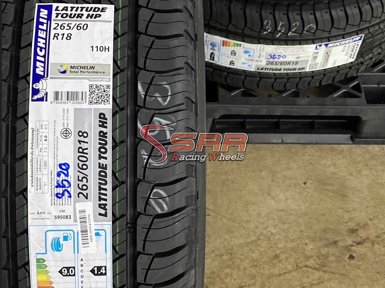 MICHELIN LATITUDE TOUR HP 265/60R18 ยางปี20 สำหรับกระบะ และSUV
