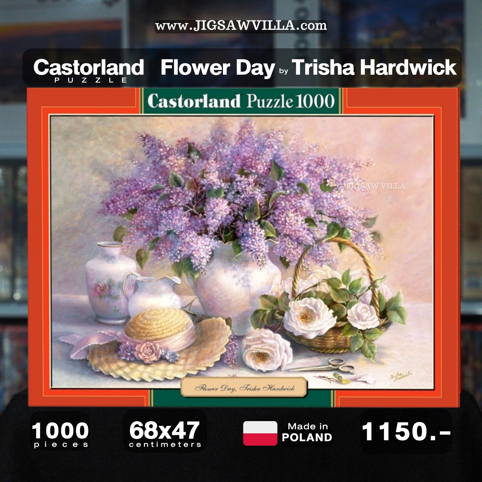 Castorland - Flower Day by Trisha Hardwick 1000 pcs.
