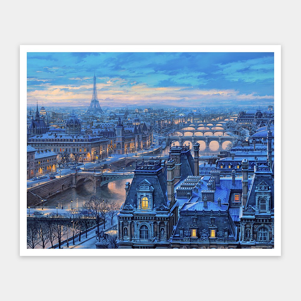 Pintoo - Spanning the Seine by Evgeny Lushpin 2000 pcs.