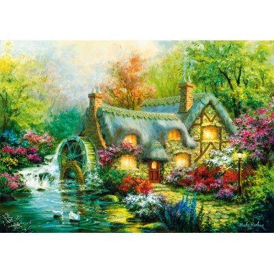 Bluebird Puzzle - Country Retreat by Nicky Boehme 1000 pcs.
