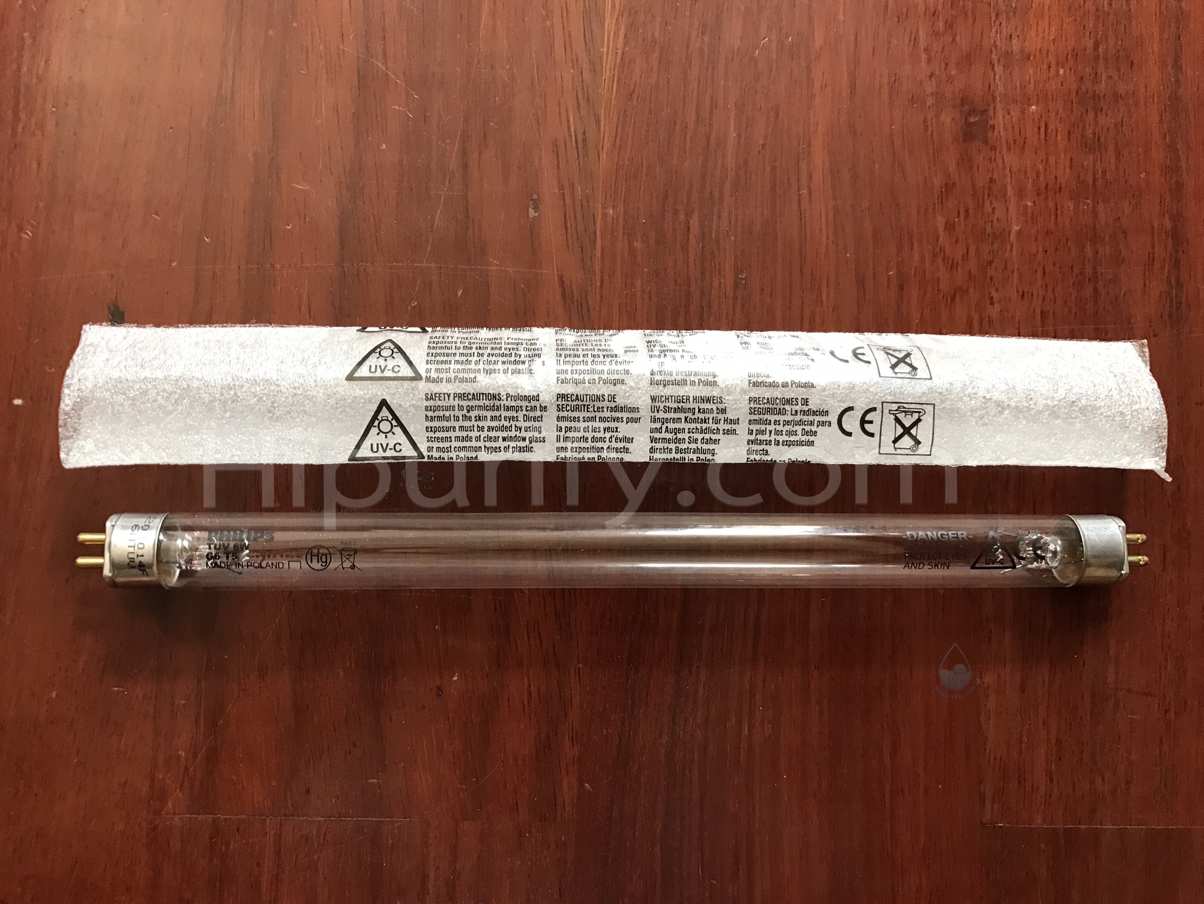 หลอดยูวี 6 วัตต์ (UV 6 Watts) มี 2 แบบ ให้เลือก