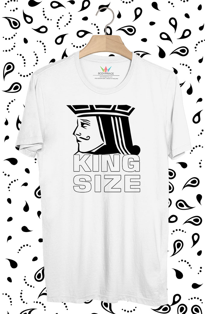 BP265 เสื้อยืด King Size of The King