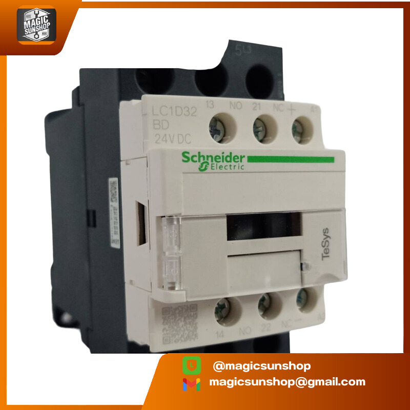Schneider DC contactor 32A LC1D32BDC DC24V