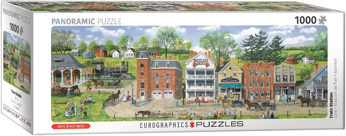 Eurographics - Train Station (Panorama) 1000 pcs.