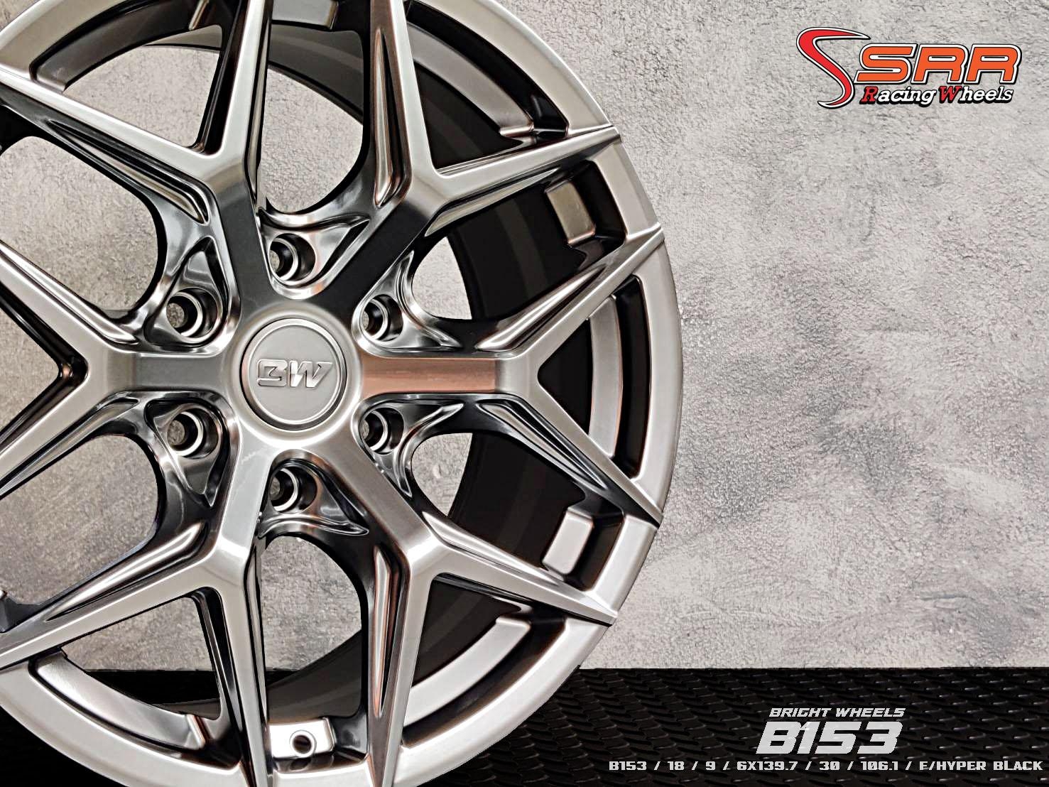 BW B153 ขอบ18 6x139.7 ET30 F/HYPER BLACK ราคาพิเศษ
