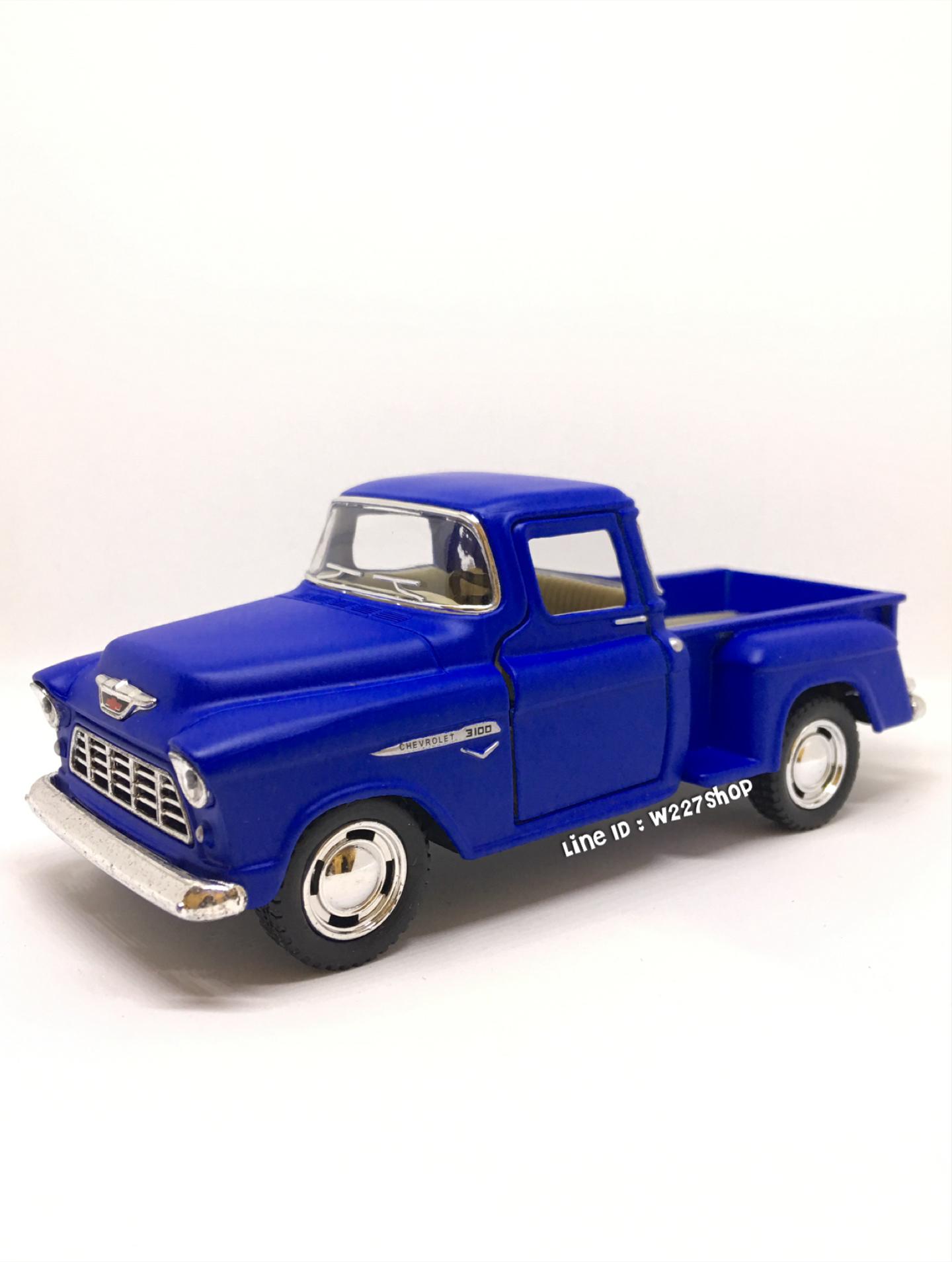 1955 Chevy Stepside Pickup โมเดลรถเหล็ก รถกระบะ chevy Scale 1:32 (ปลีก-ส่ง)