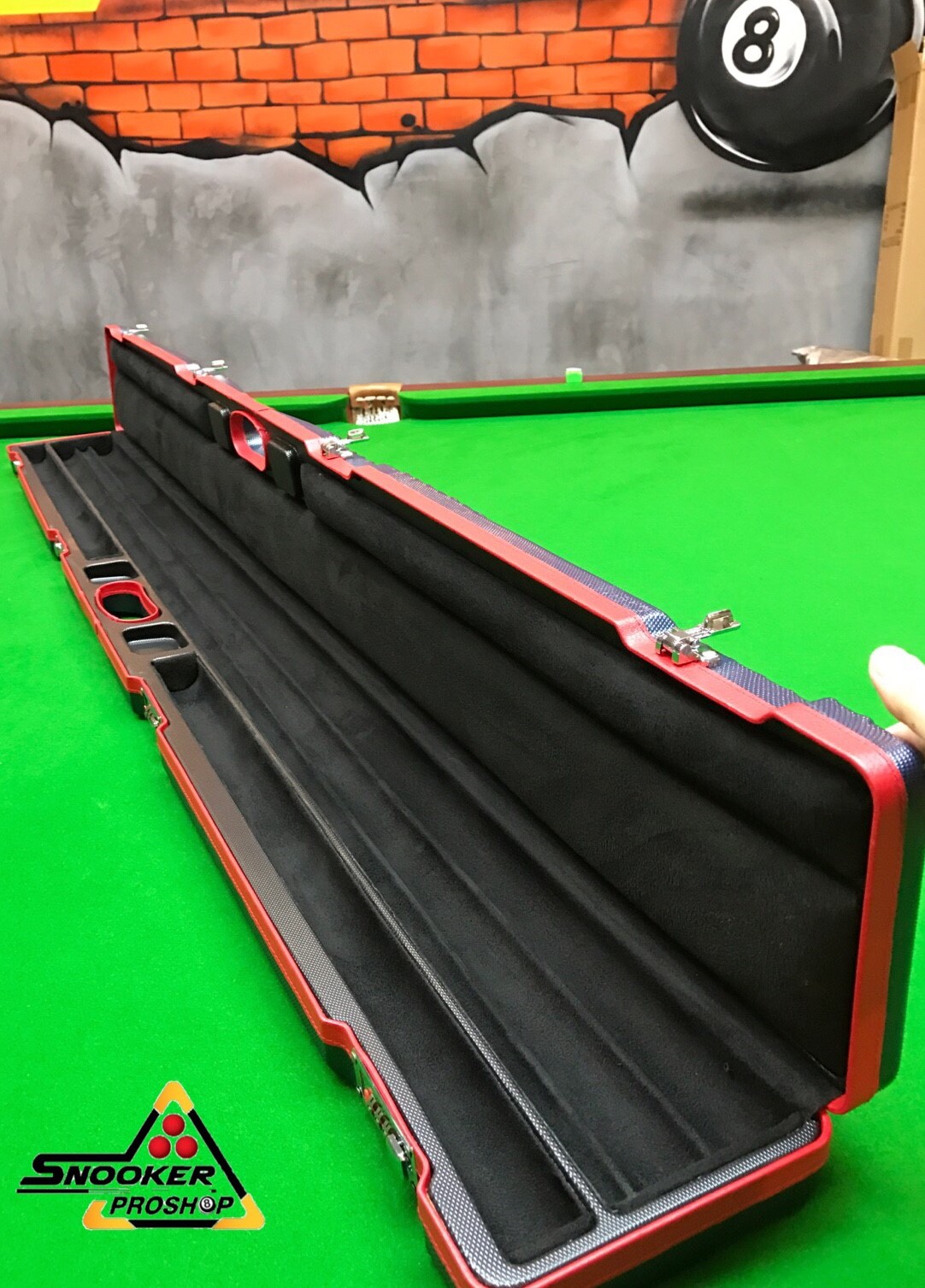 กล่องใส่ไม้คิวท่อนเดียว 3 ด้าม PVC TOP