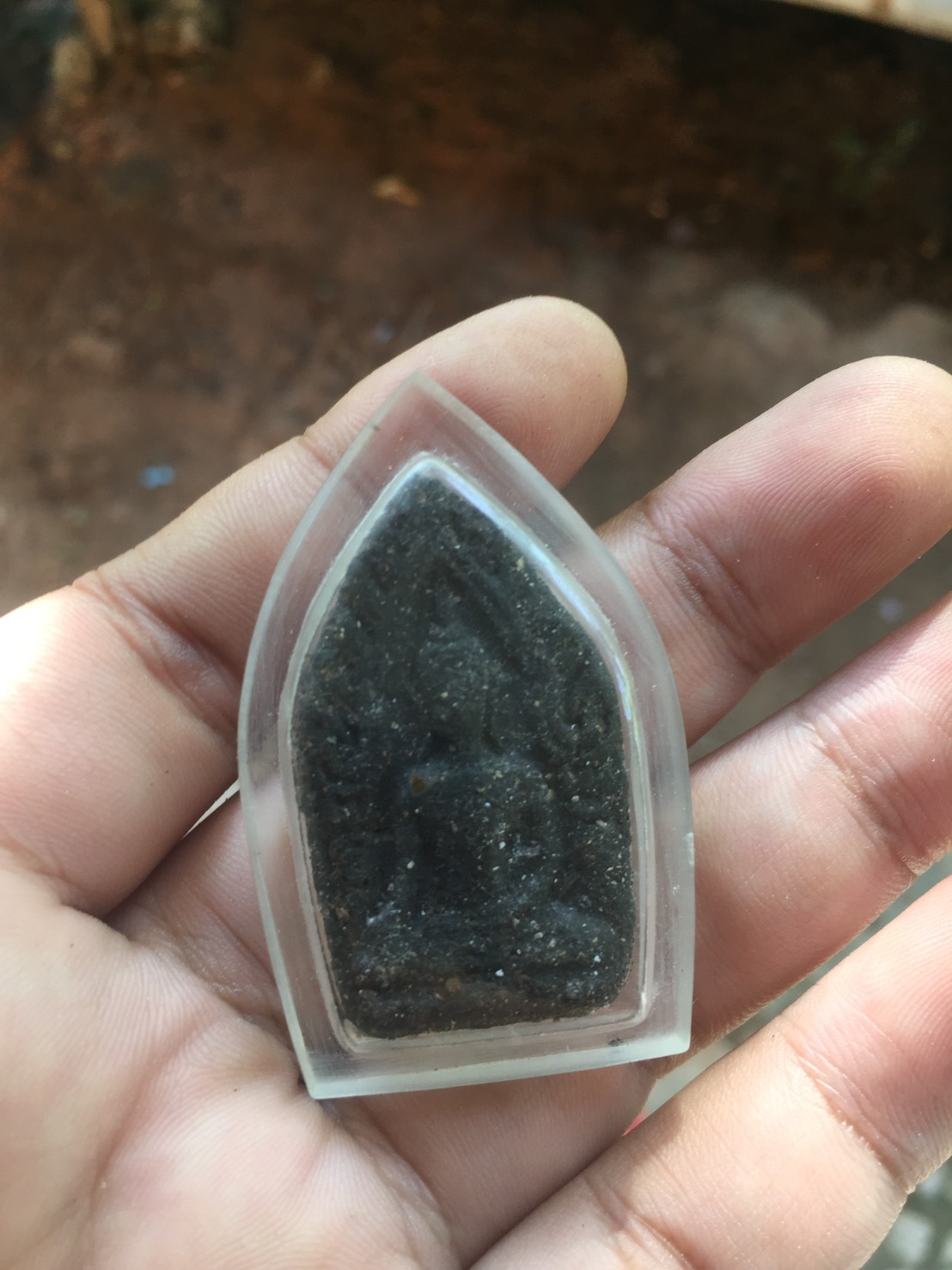 พระขุนแผน ป.1 เนื้อพิเศษ เนื้อสีผึ้ง 7 ป่าช้า