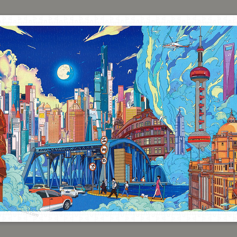 Pintoo - ShangHai by guangyuan 1000 pcs.