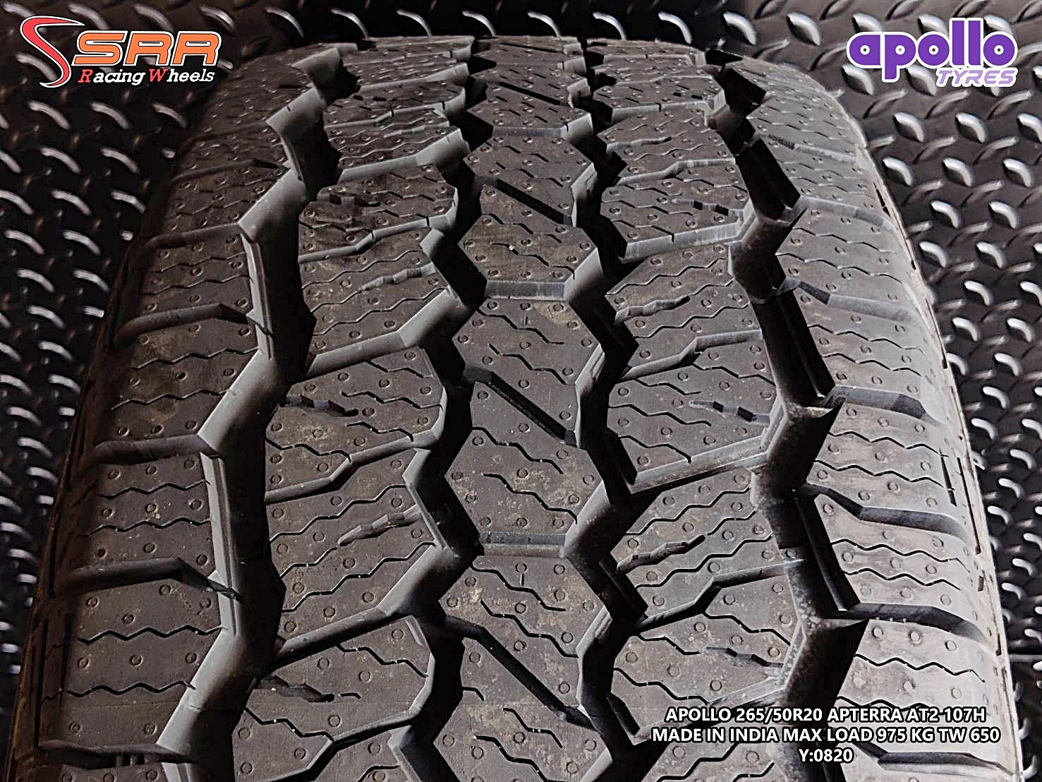 APOLLO TYRES APTERRA AT2 265/50R20 ยางใหม่ ลดราคาพิเศษ