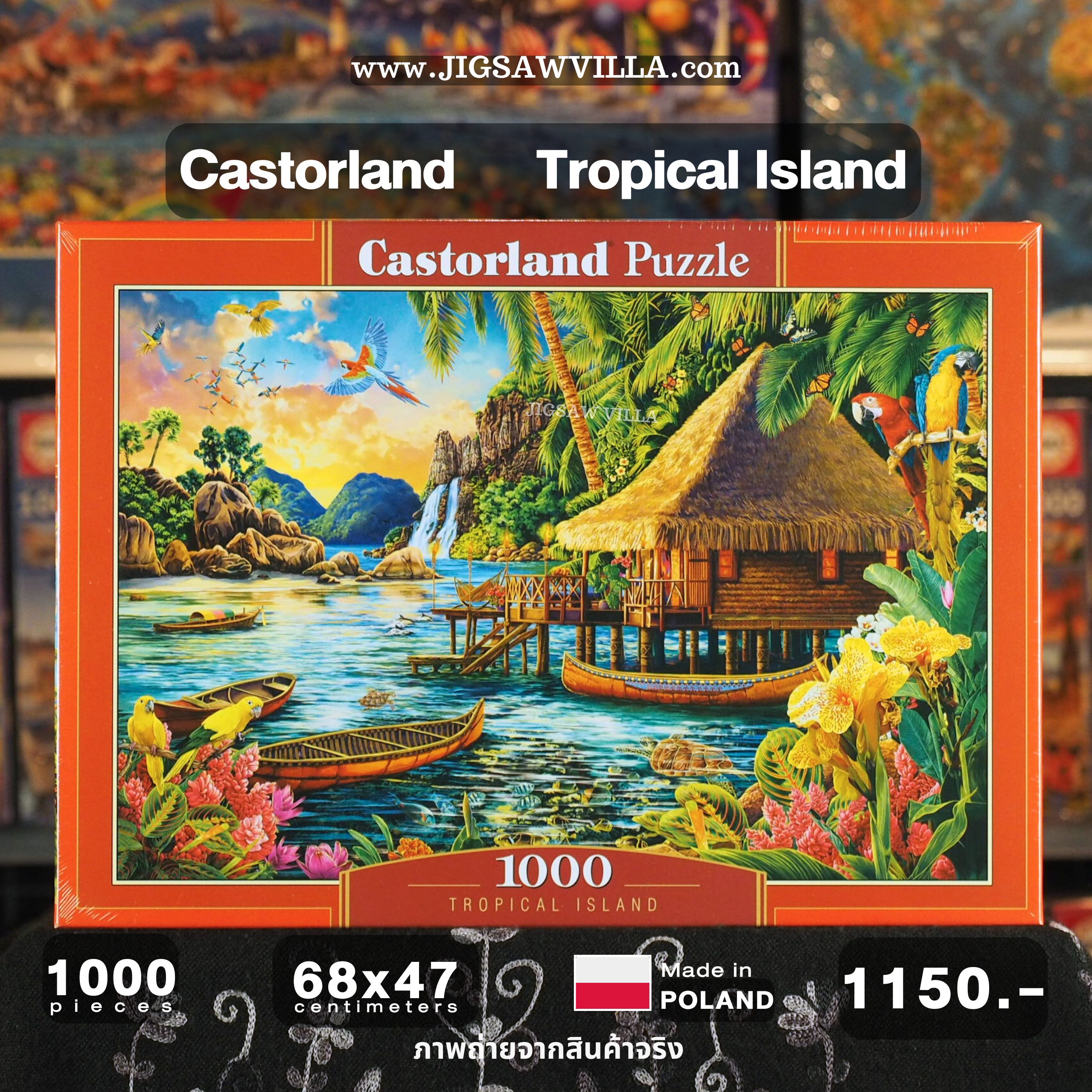 Castorland - Tropical Island by Image World 1000 pcs.