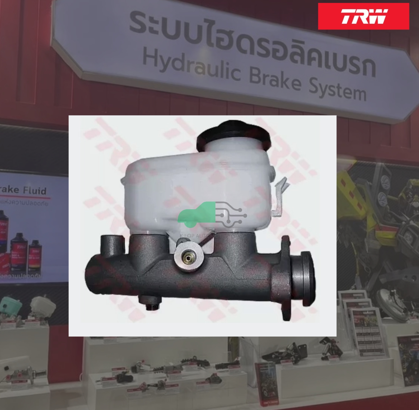 PML706 แม่ปั๊มเบรก TOYOTA CAMRY SXV10, SXV20 NON-ABS รูออกตรงหน้าแปลน 2 รู 1"