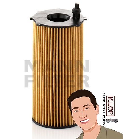 HU820/2X ไส้กรองนำมันเครื่อง CHEROKEE II (KJ) '01-', CHEROKEE III (NEW CHEROKEE) '08-' : MANN-FILTER แท้นำเข้ายุโรป