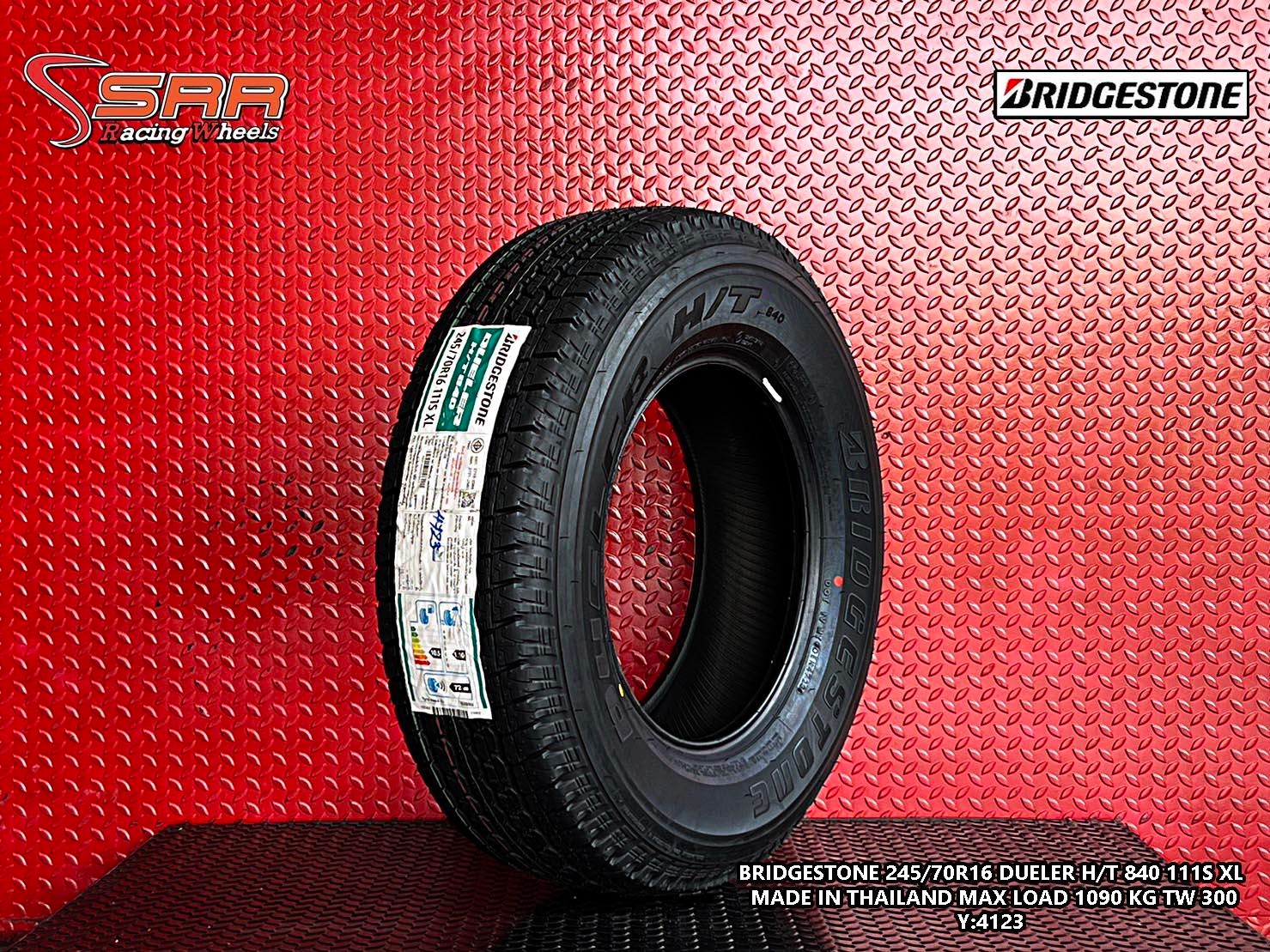 BRIDGESTONE DUELER H/T 840 245/70R16 ยางปี23 ราคาพิเศษ
