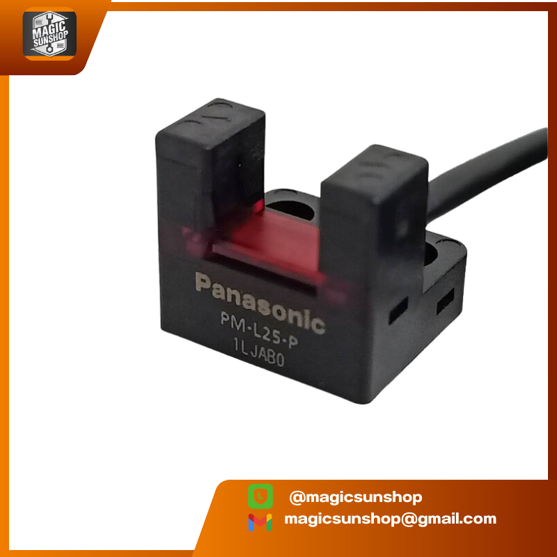 PANASONIC Photo Electric SENSOR, 6MM. PNP. 24VDC PM-L25-P
