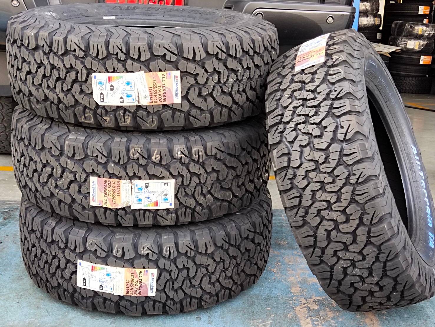 BFGoodrich All Terrain T/A KO2 265/65R18 ยางออลเทอร์เรน U.S.A. ราคาพิเศษ