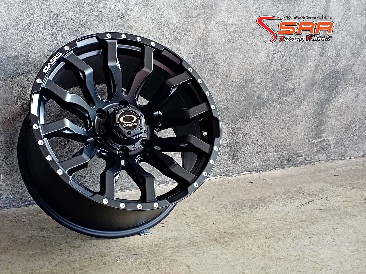 MARVEL-26 OASIS ขอบ18 6H139.7 ET+12 MATTE BLACK+ MILLING POINT