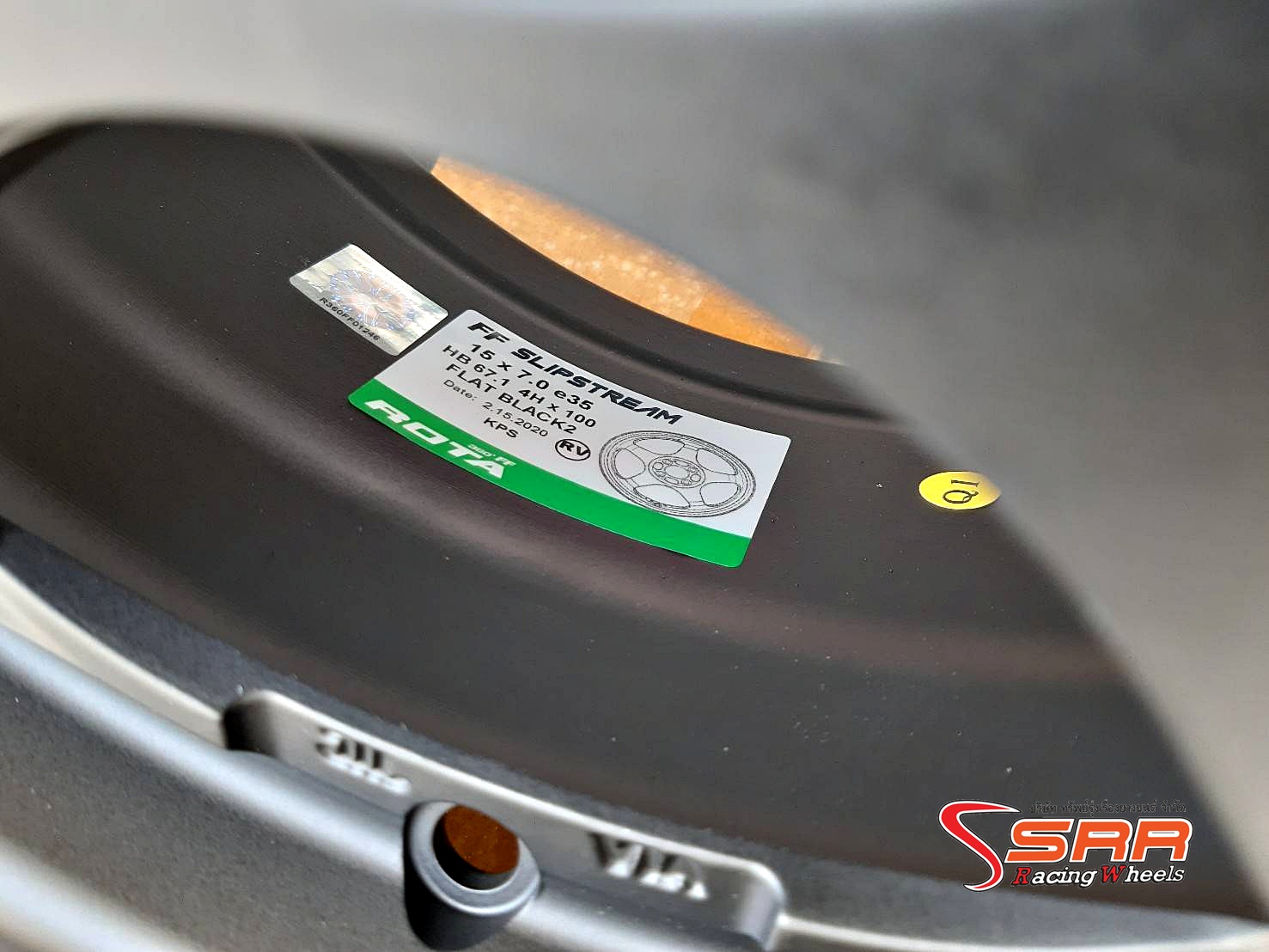 SPOON ROTA FF ขอบ15 4H100 ET35 FLAT BLACK ราคาพิเศษ