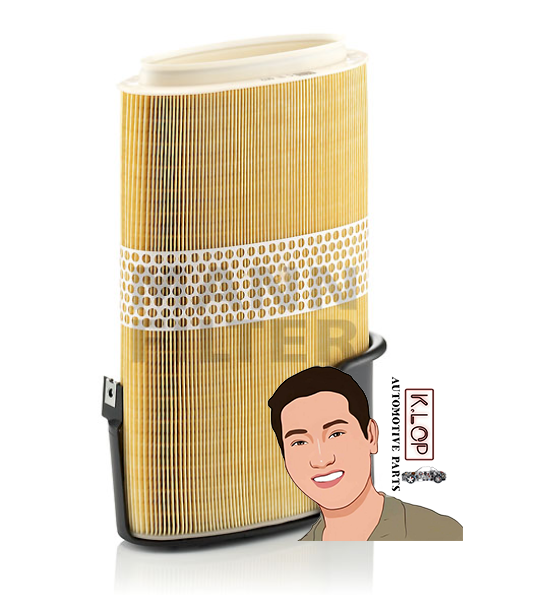 C31002 ไส้กรองอากาศ (PORSCHE) BOXTERS (S) '96-',CAYMAN (R,S) '05-' 2.7, 2.9, 3.2, 3.4 : MANN-FILTER แท้นำเข้ายุโรป