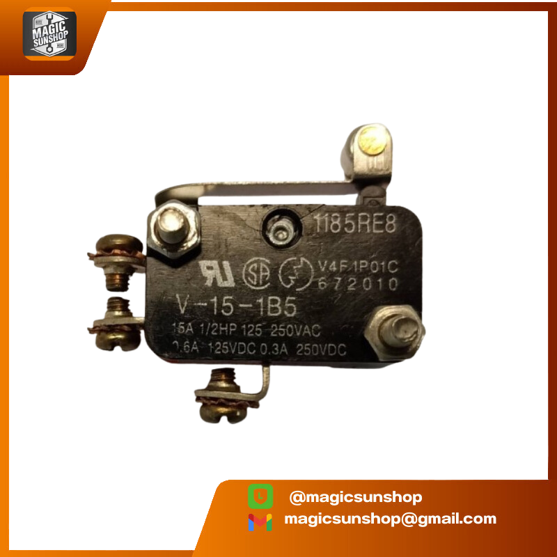 OMRON Micro Switch V-15-1B5 250VAC