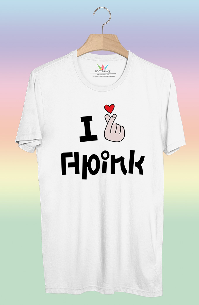 BP610 เสื้อยืด I Love Apink