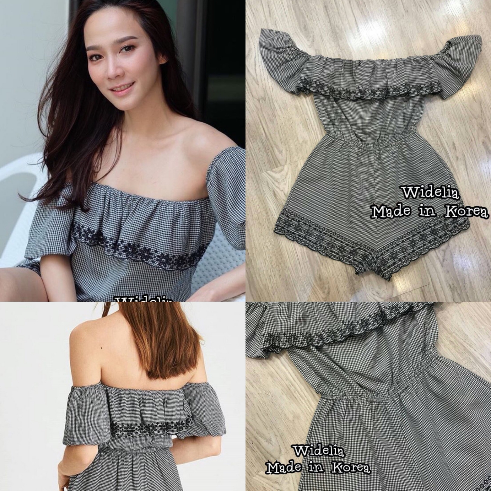 AMEG Playsuit :: จั้มสูทขาสั้นตัวชิว ใส่สบายลุคชิวๆ