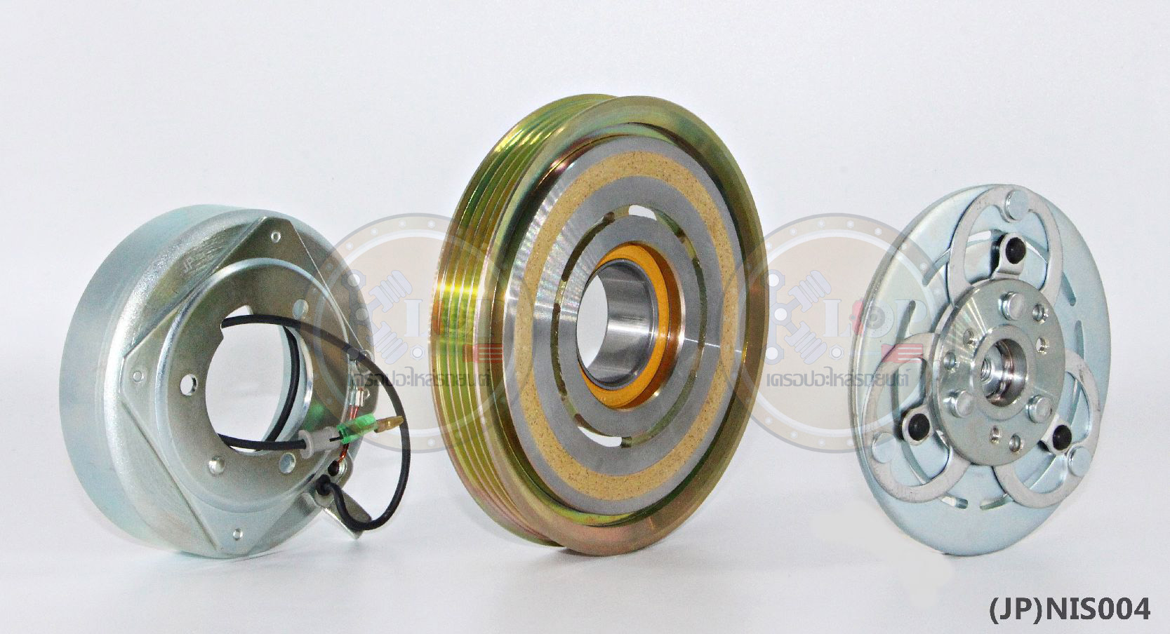 (JP)NIS004-JP ชุดหน้าคลัทช์(Vinn) NISSAN NV (คอมลูกสูบ) (ญี่ปุ่น) 138mm. 4PK 12V.