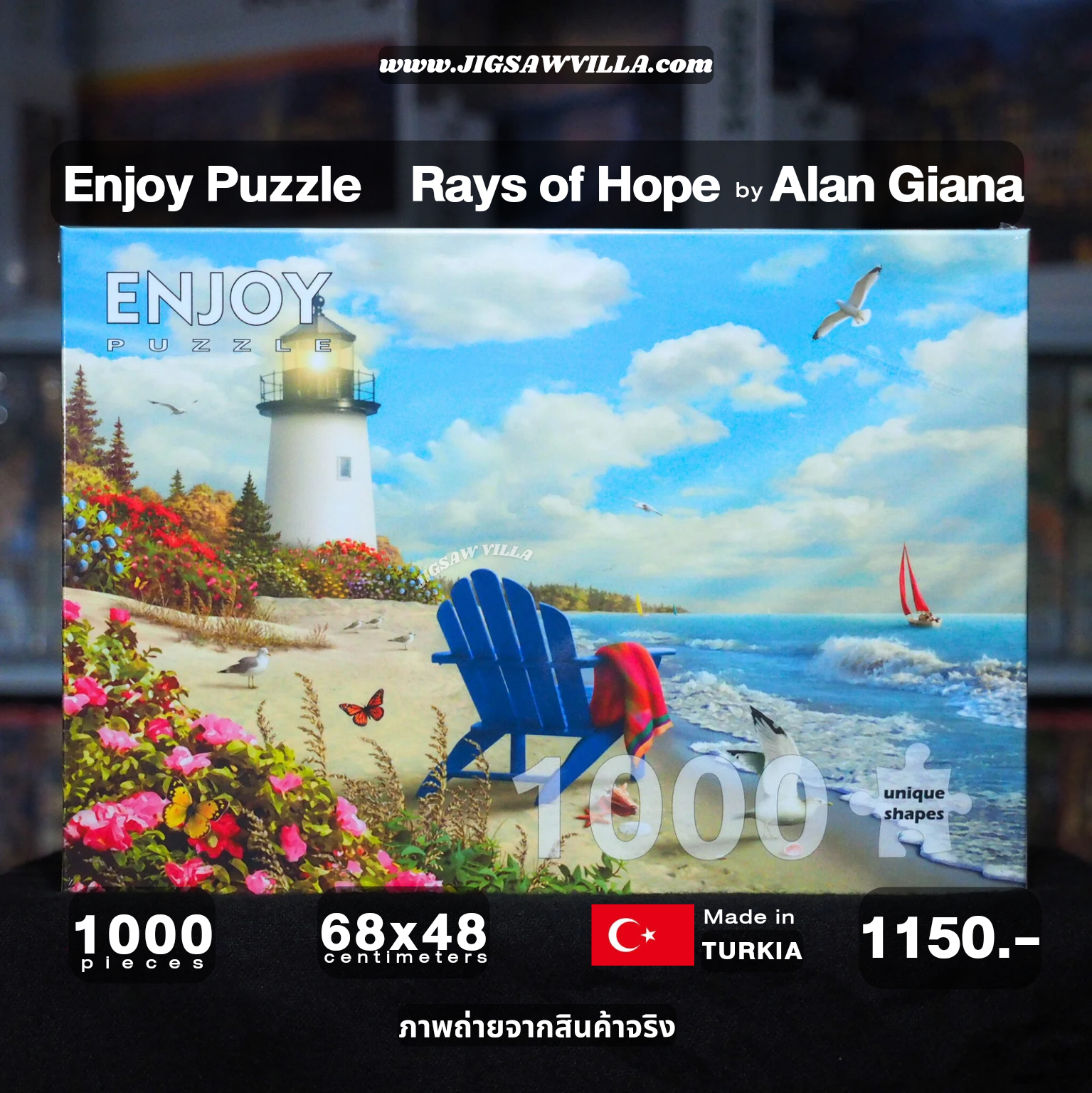 Enjoy Puzzle - Rays of Hope by Alan Giana 1000 pcs.