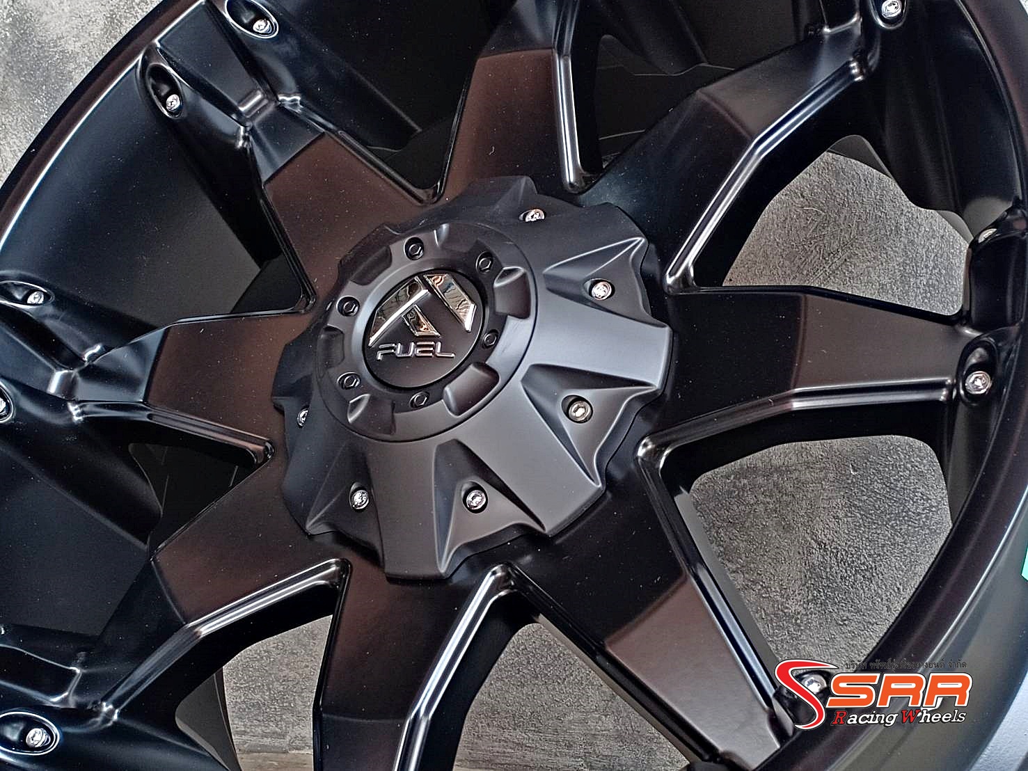 FUEL OCTANE D509 ขอบ20 ET-12 6x139.7/6x135 MATTE BLACK