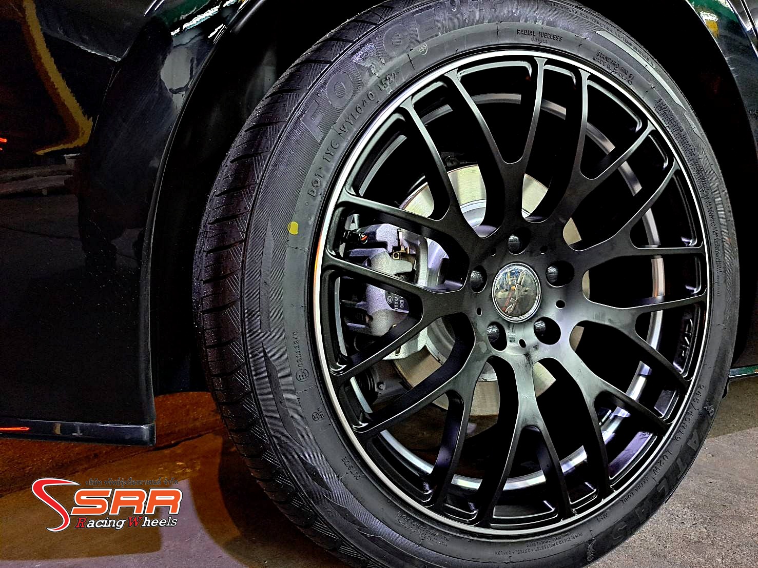 CVR K.speed ขอบ19 หน้า8.5 หลัง9.5 5x120 สำหรับใส่รถBMW และ BYD