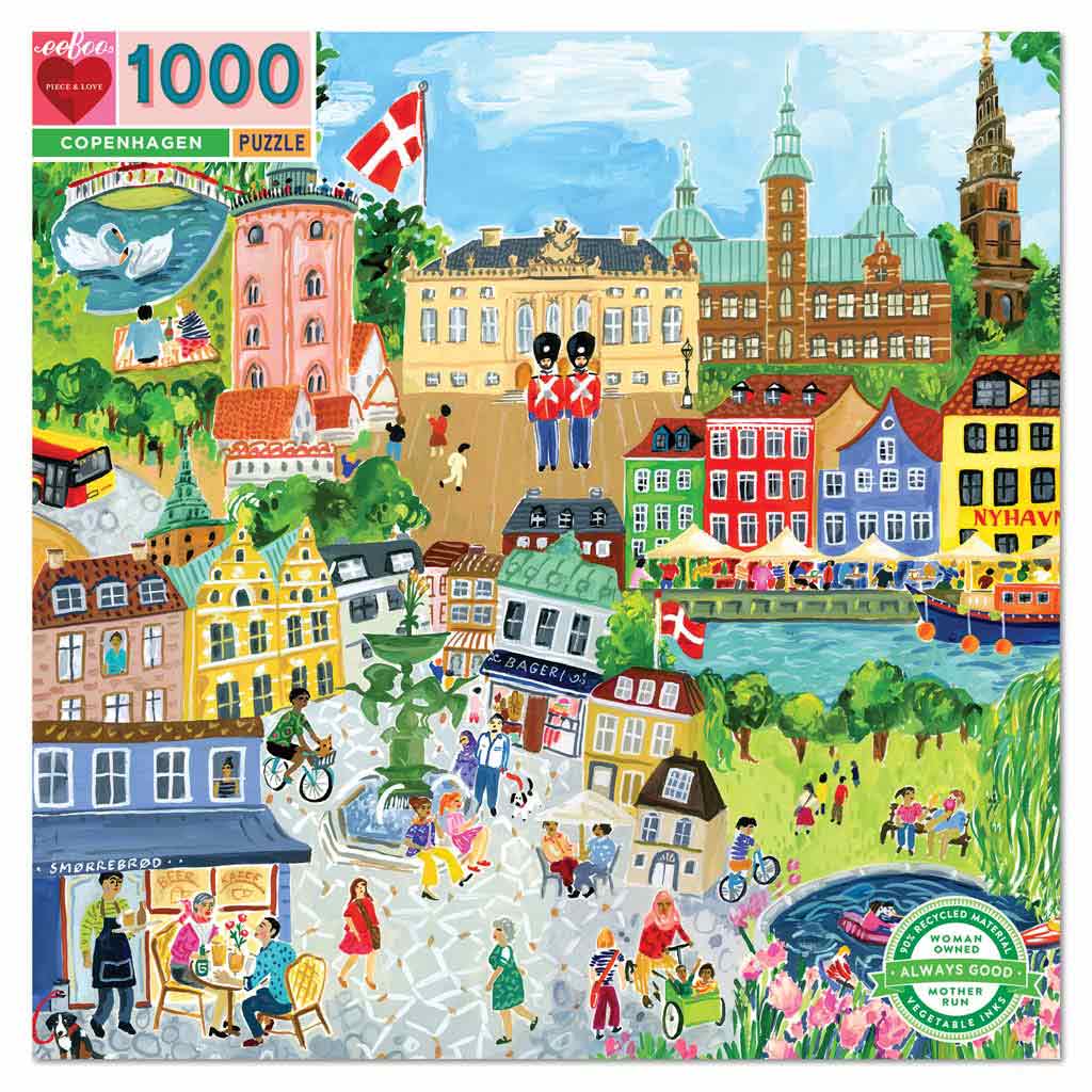 eeBoo - Copenhagen 1000 pcs.