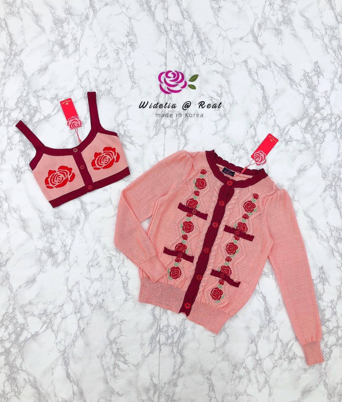 Lyn Set Jacket & Top เซ็ทเสื้อแจ็คเก็ตแขนยาวกับเสื้อครอปสายเดี่ยวแสนสวย