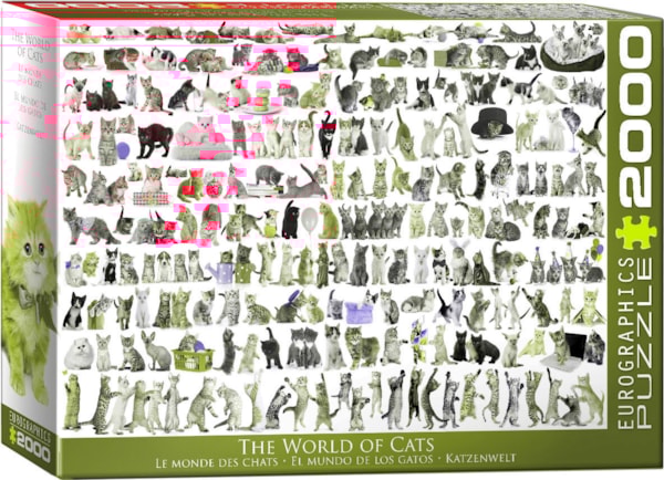 Eurographics - The World Of Cats 2000 pcs.