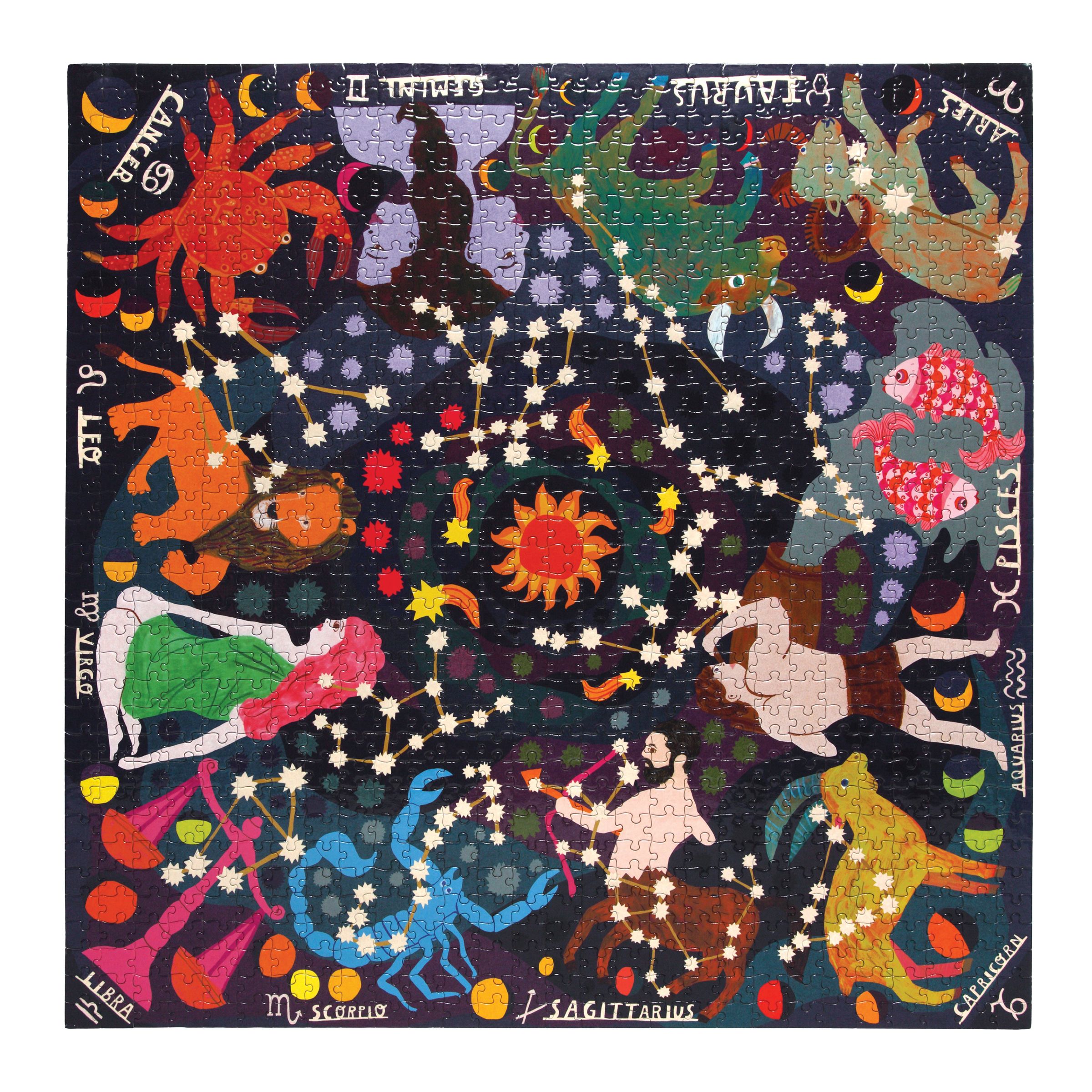 eeBoo - Zodiac (Glow in the Dark) 1000 pcs.