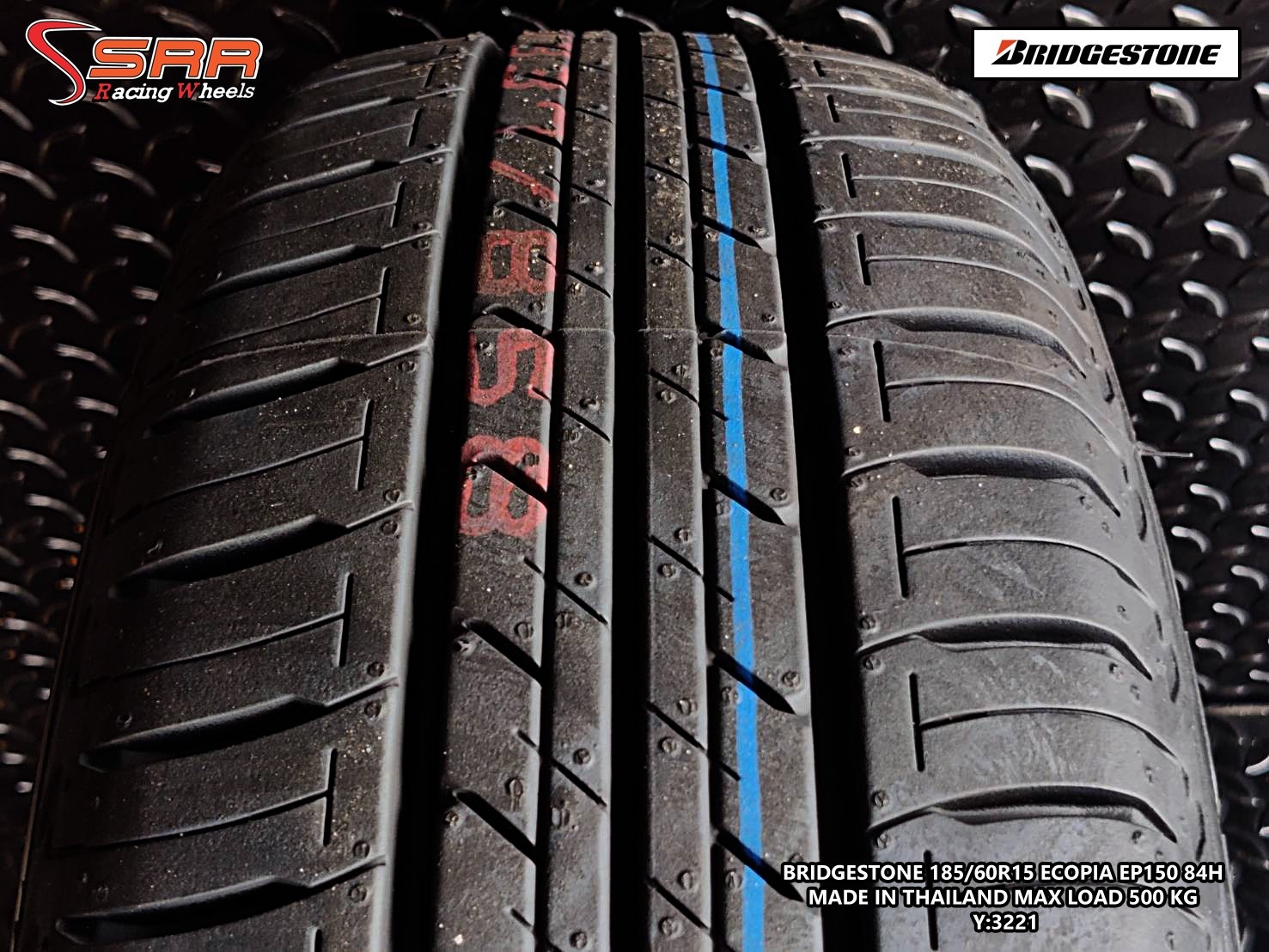 BRIDGESTONE ECOPIA EP150 185/60R15 ยางใหม่ ปี2021 ราคาพิเศษ
