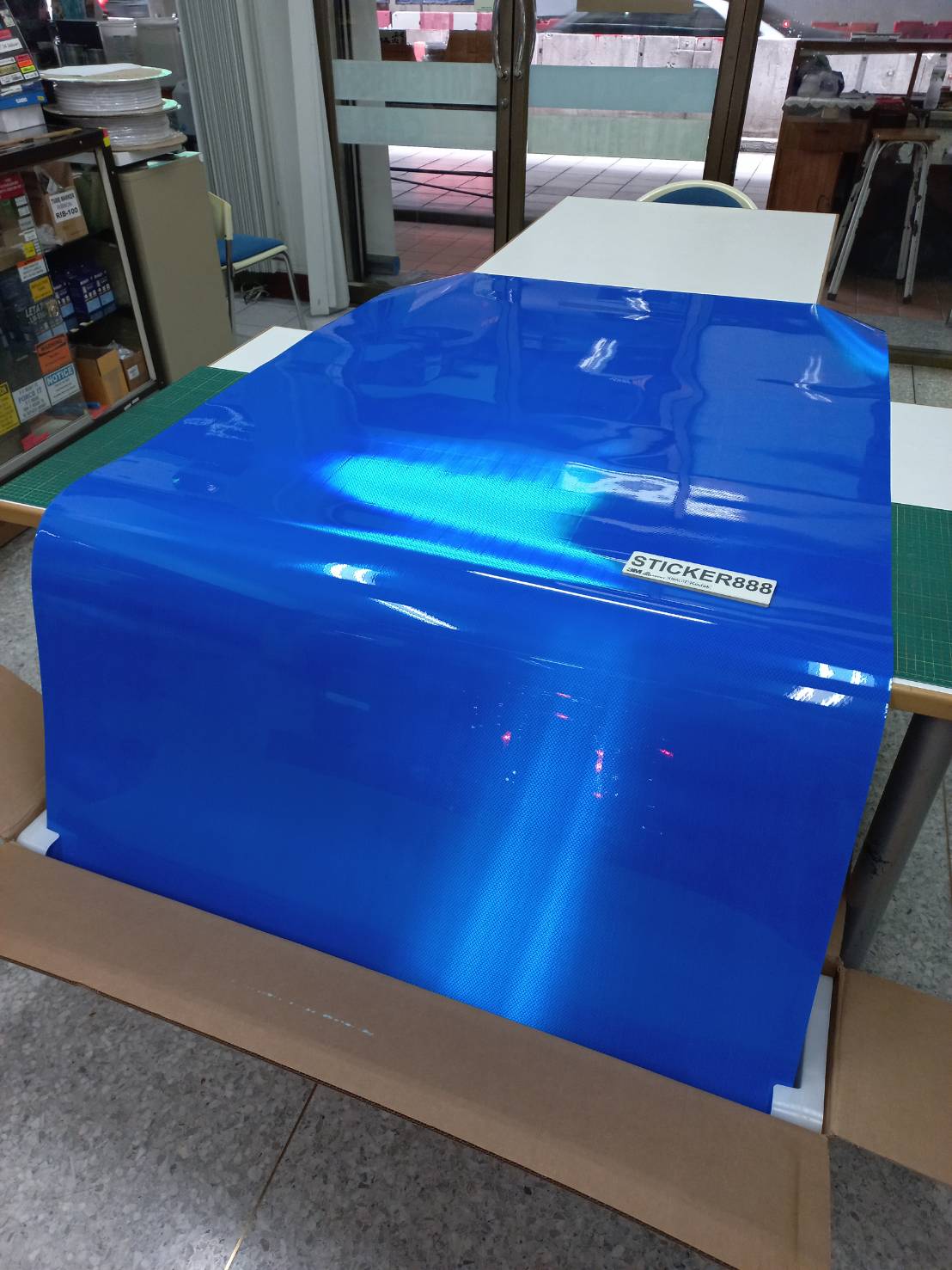 สติ๊กเกอร์สะท้อนแสง ไดมอน 3M 48 นิ้ว X 45.72 เมตร แท้ GRADE DIAMOND Prismatic งานจราจร