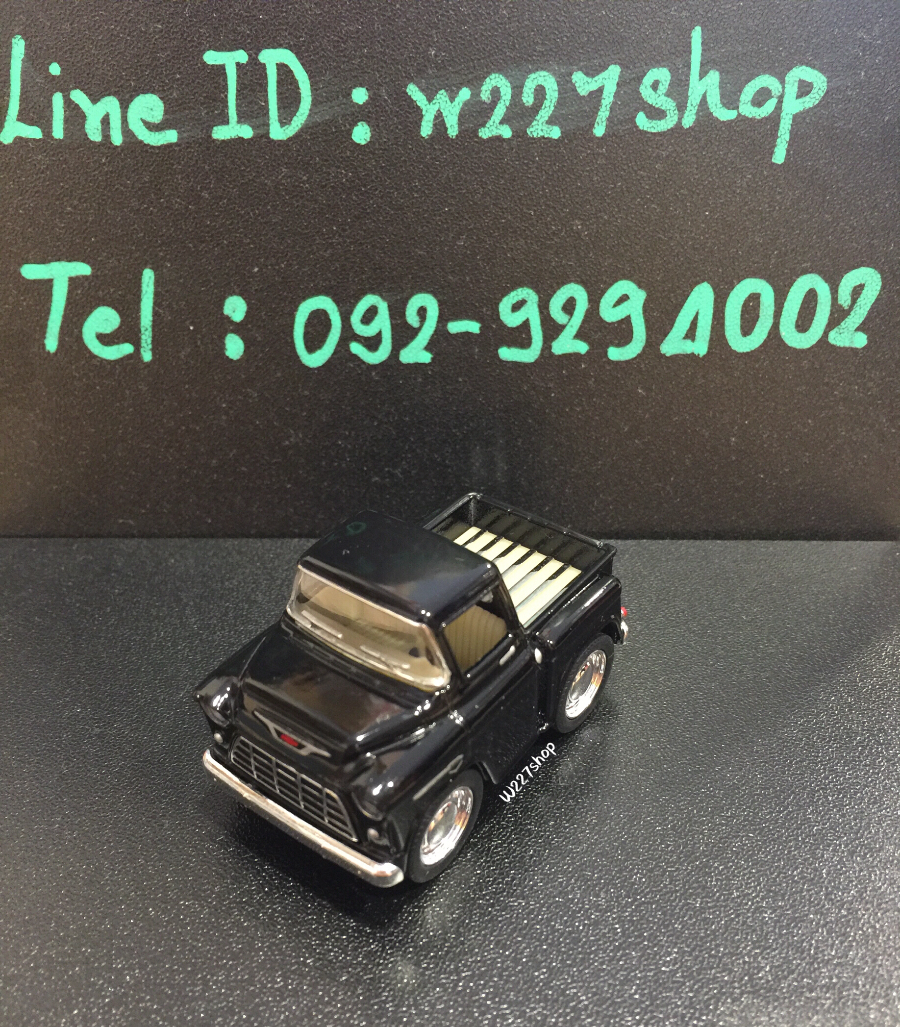 โมเดลรถเหล็ก รถกระบะ Stepside Junior ขนาด 2 นิ้ว กดลาน (ปลีก-ส่ง)