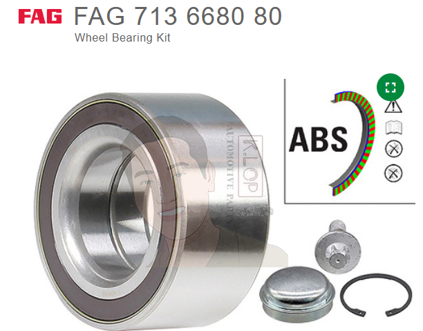 ยี่ห้อ FAG Kit ล้อหน้า MB C117 X156 W176 W246 ( 1 ข้าง )
